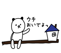 White bear-kawaii sticker #5259215