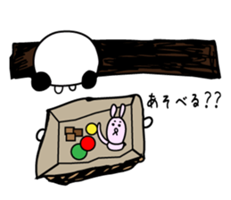 White bear-kawaii sticker #5259217