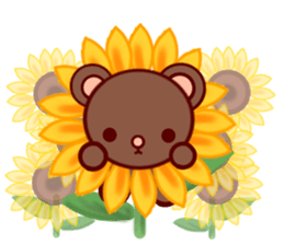 Bear chocolate-Summer, Autumn sticker #5259621