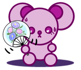 Bear chocolate-Summer, Autumn sticker #5259629