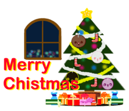 Bear chocolate-Summer, Autumn sticker #5259646