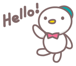 Snow cafe stickers English ver. sticker #5259692