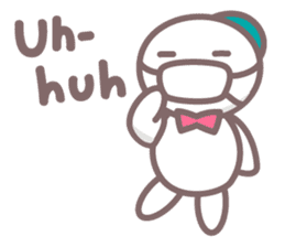 Snow cafe stickers English ver. sticker #5259699