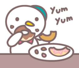 Snow cafe stickers English ver. sticker #5259709