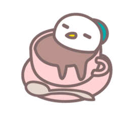 Snow cafe stickers English ver. sticker #5259715