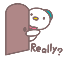 Snow cafe stickers English ver. sticker #5259720