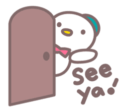 Snow cafe stickers English ver. sticker #5259721