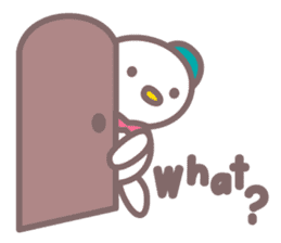 Snow cafe stickers English ver. sticker #5259723