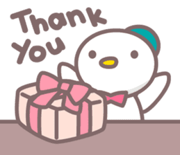 Snow cafe stickers English ver. sticker #5259724