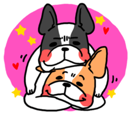 Frenchbulldogs sticker #5260273