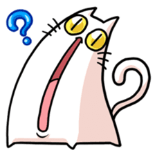 stretch cat NOBINEKO sticker #5260543