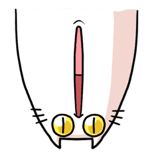 stretch cat NOBINEKO sticker #5260548