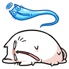 stretch cat NOBINEKO sticker #5260550