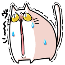 stretch cat NOBINEKO sticker #5260551