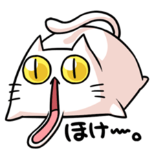 stretch cat NOBINEKO sticker #5260554