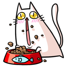 stretch cat NOBINEKO sticker #5260570