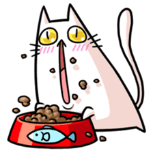 stretch cat NOBINEKO sticker #5260570