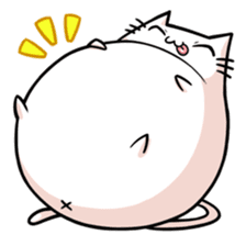 stretch cat NOBINEKO sticker #5260571
