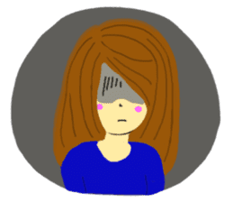 Lea French girl sticker #5261091