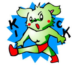 Chihwahwa-kun (Wrestling) sticker #5261556
