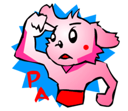 Chihwahwa-kun (Wrestling) sticker #5261560