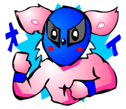 Chihwahwa-kun (Wrestling) sticker #5261562