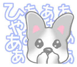 Bearish dog sticker #5262106