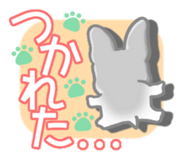 Bearish dog sticker #5262117