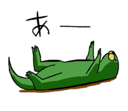 Wow lazy animals sticker #5262802