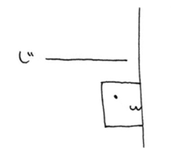 White and square things sticker #5262848