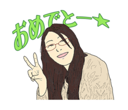 Portrait sticker Vol.02 sticker #5262882