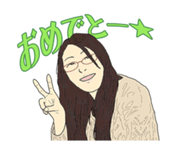 Portrait sticker Vol.02 sticker #5262882