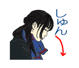 Portrait sticker Vol.02 sticker #5262890