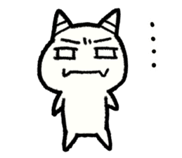 The White Demon sticker #5263319