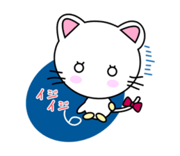 Kitten in love sticker #5263467