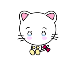 Kitten in love sticker #5263478