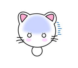 Kitten in love sticker #5263481