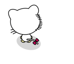 Kitten in love sticker #5263482