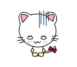 Kitten in love sticker #5263485