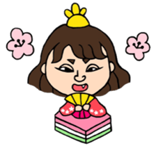 Preppy girl -Spring&Summer- sticker #5263576