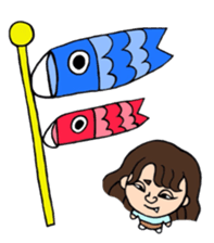 Preppy girl -Spring&Summer- sticker #5263586