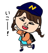 Preppy girl -Spring&Summer- sticker #5263589