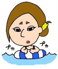 Preppy girl -Spring&Summer- sticker #5263598