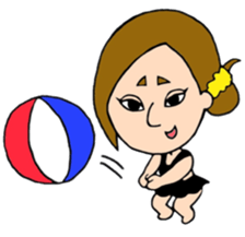 Preppy girl -Spring&Summer- sticker #5263599