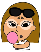 Preppy girl -Spring&Summer- sticker #5263602