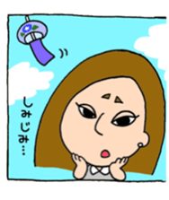 Preppy girl -Spring&Summer- sticker #5263604