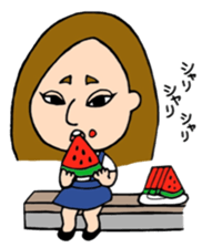 Preppy girl -Spring&Summer- sticker #5263606