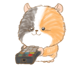 Fishbowl Hamster sticker #5263812