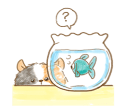 Fishbowl Hamster sticker #5263821