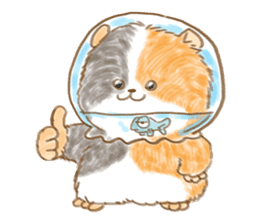 Fishbowl Hamster sticker #5263825